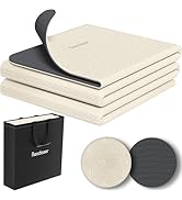 Readaeer Foldable Yoga Mat for Travel Folding Yoga Mat 6mm Thick with Carrying Bag, Non-Slip TPE ...