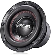 Seventour 8 inch 700 Watt Max Power Car Audio Dual 4 Ohm Car Subwoofer Sub (8" - Dual 4 Ohm)