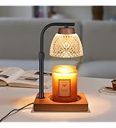 Candle Warmer Lamp, Electric Dimmable Candle Warmer Melter, Wax Melt Warmer for Scented Candles C...
