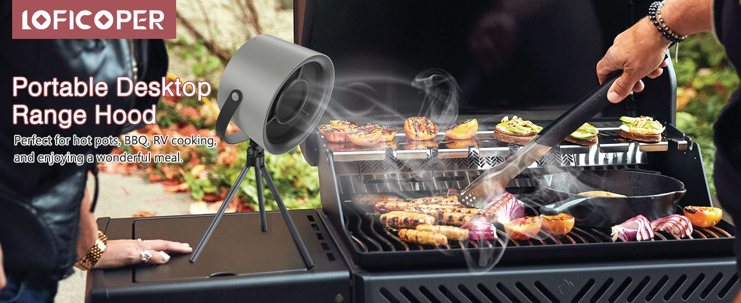 Portable Kitchen Exhaust Fan