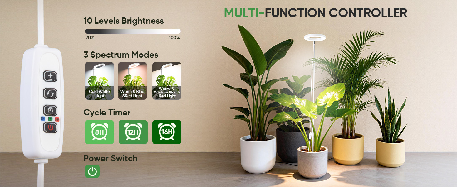 Grow Light for Indoor Plants,