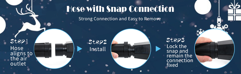 Method of installing hose