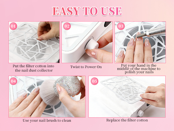 dust collector nail tech