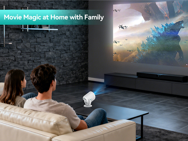 mini backyard movie setup projector outdoor projector with stand home projector led projector Nasin