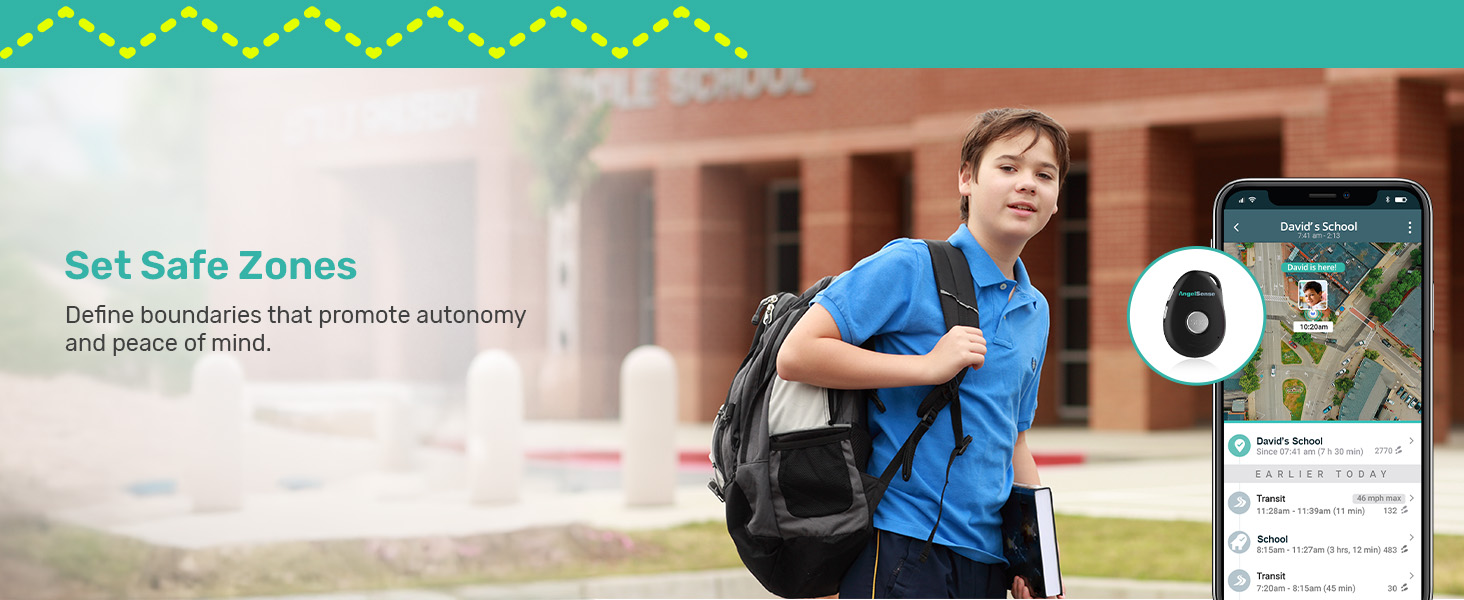 wearable gps tracker for elderly alzheimer’s patient caregiver monitoring fall detection speakerphon