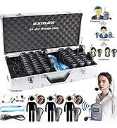 EXMAX EX-200E UHF Wireless Tour Guide System Voice Acoustic Transmission Equipment Simultaneous I...
