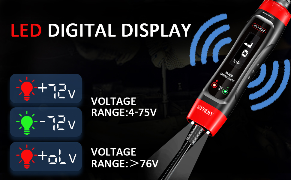 led digital circuit tester