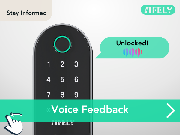 voice feedback