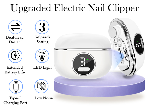 Upgraded Electric Nail Clipper