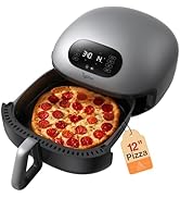 Typhur Indoor Pizza Oven, 12 Inch Pizza Oven Countertop, 15-in-1 Electric Pizza Maker Heats up to...