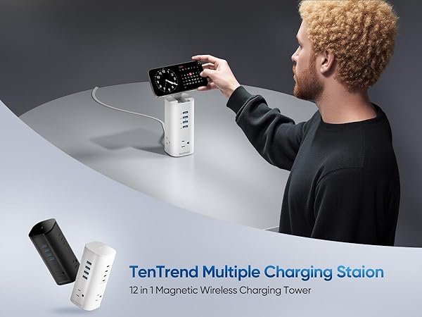 charging tower for multiple devices