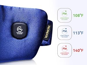 heated eye mask