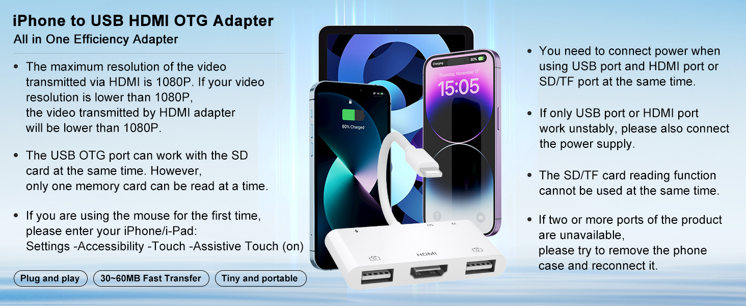 hdmi to iphone adapter