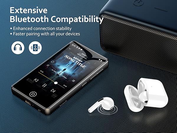 Extensive Bluetooth Compatibility