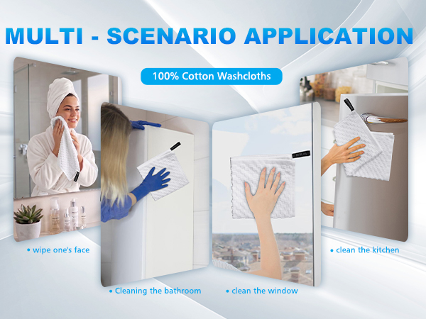 100% Cotton Wash Cloths