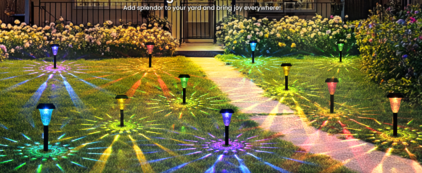 solar lights outdoor waterproof