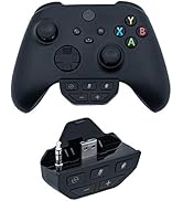 Mcbazel Headset Adapter for Xbox Series X/S, Stereo Headset Audio Adapter with Volume Adjustment ...