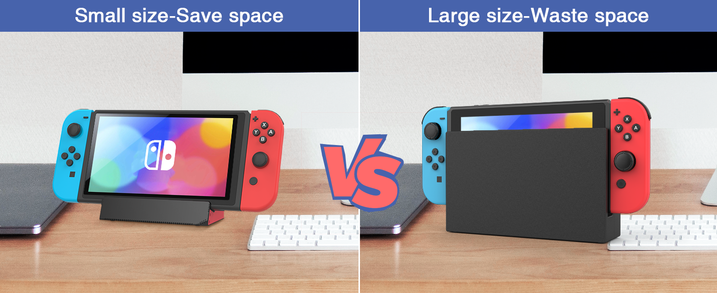 Switch charging dock feature
