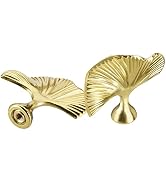 Aspen Creative, Antique Brass 24054-07-2, Finial for Lamp Shade, Finish, 2-1/8" Height, Set Of 2