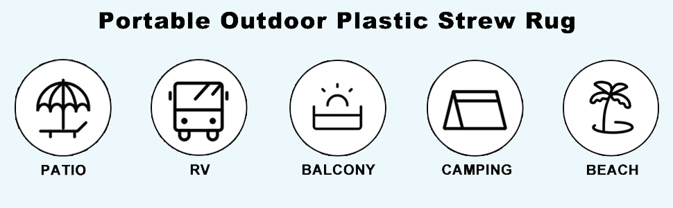 outdoor patio rug