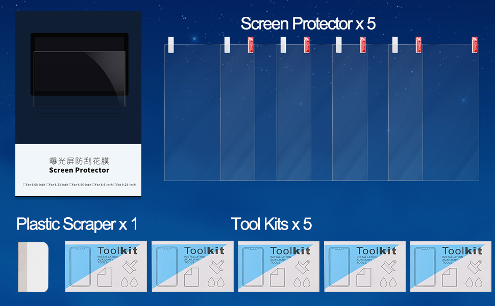 LCD Screen Protector Film