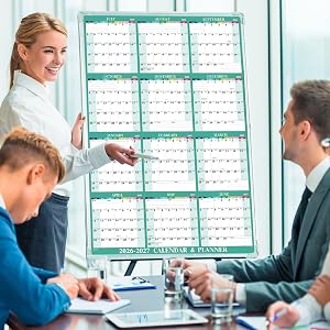 2026-2027 monthly calendar 2026-2027 wall calendar 12 month