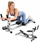 Crawling Exercise Machine with Counter, Spine Twist and Stretch Trainer for Full Body Workout, Lo...