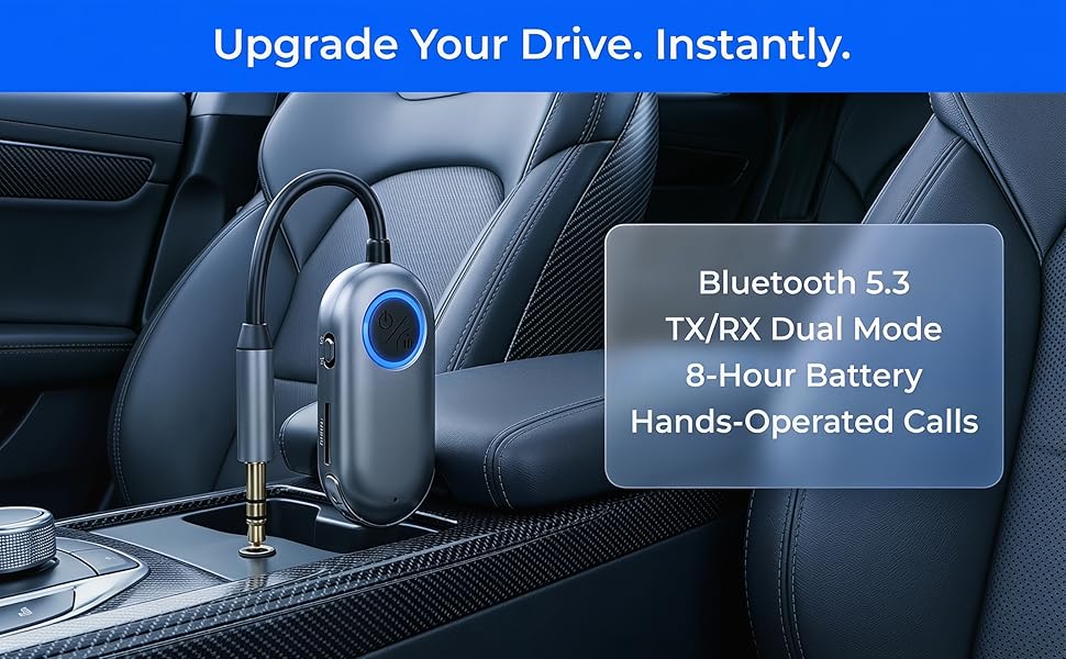 Bluetooth Wireless Audio Transmitter
