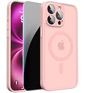 LWLFEKA for iPhone 14 Pro Max Case with Privacy Screen Protectors &amp; Full Camera Cover,Magnetic fo...