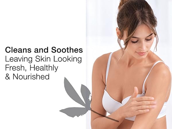 Cleans and Soothes leaving skin looking fresh , Healthy &amp; Nourished