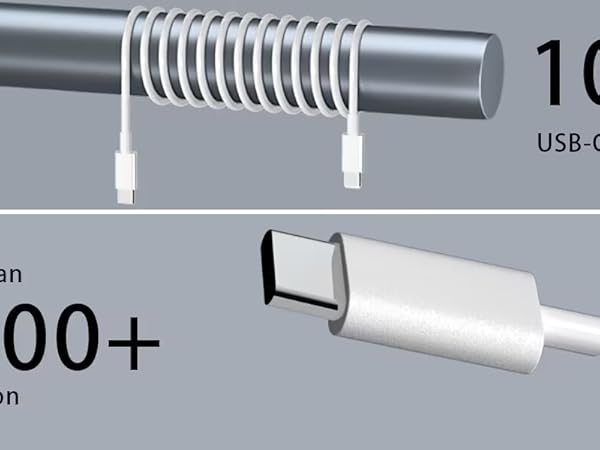 20W iPhone 15 Pro Max Charger Fast Charging,10FT Long Type USB C Cable Cord
