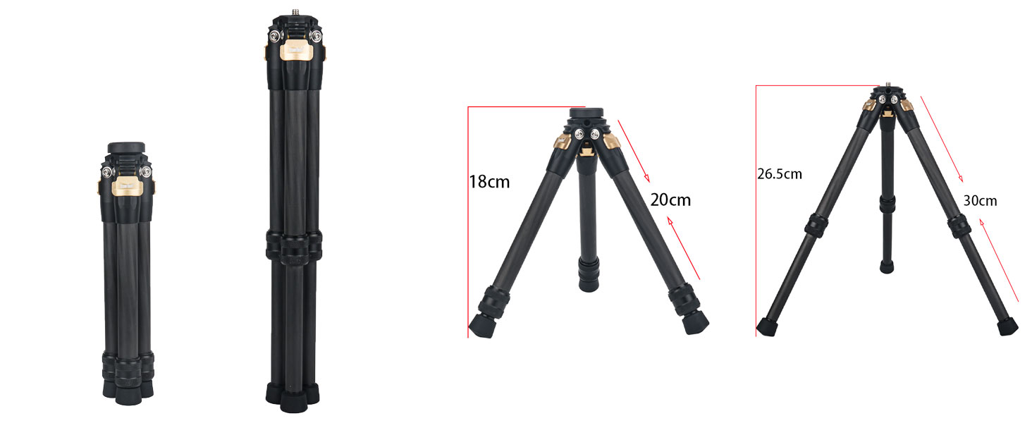 carbon fiber mini tripod