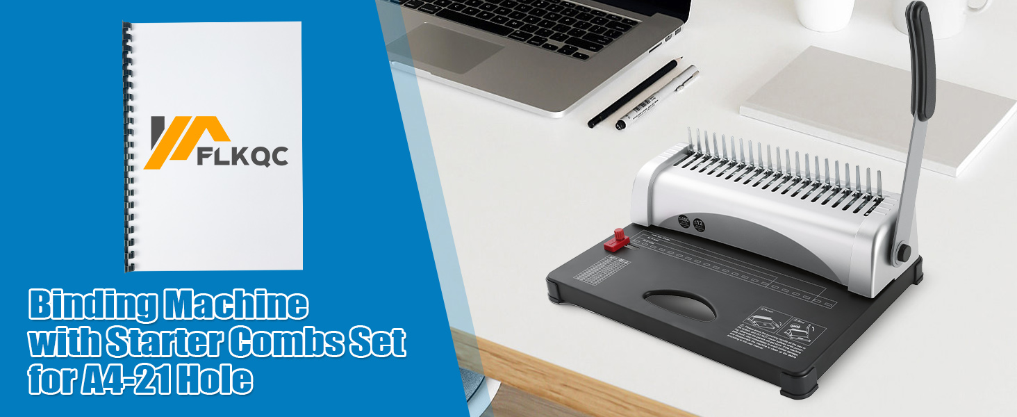 Binding Machine with Starter Combs