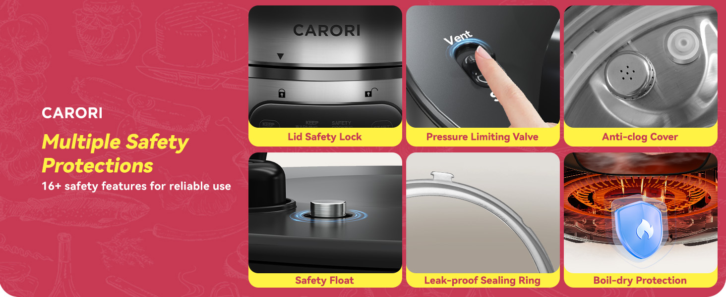 16+ safety protections