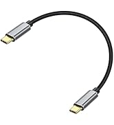 YINGAYOU USB C 3.1 Gen 2 Cable 4K Video Output USB C Data Cable 10Gbps 60W 30V Type C to Type C C...