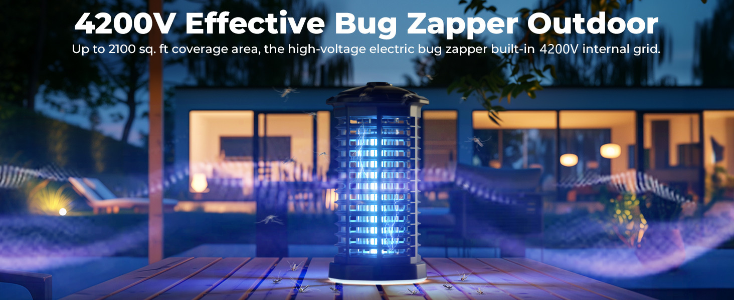 Bug Zapper Outdoor Indoor Waterproof
