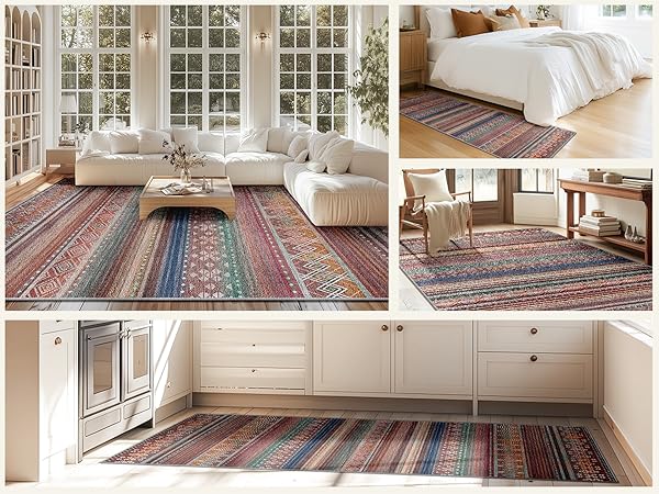 Moroccan 01 Area Rug-Colour Brown