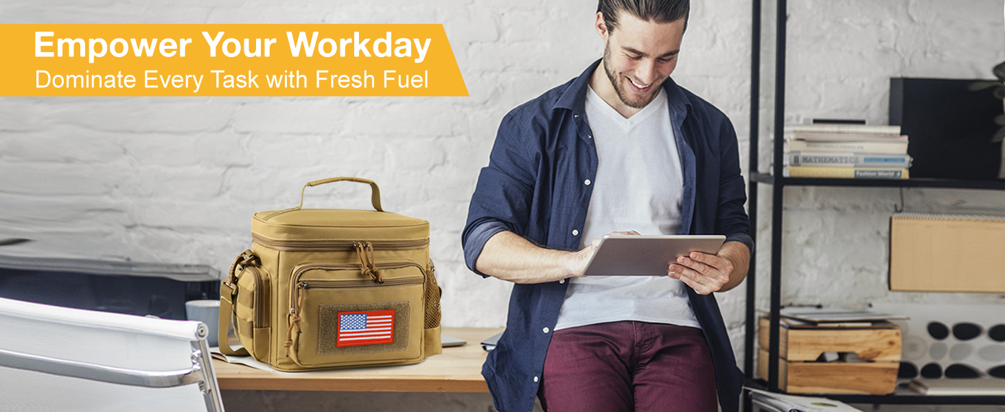 lunch bag men ,lunch box 