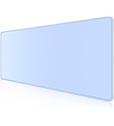 Dapesuom Large Mouse Pad, Extended Gaming Mouse Mat with Stitched Edges, Full Size Desk Mats with...
