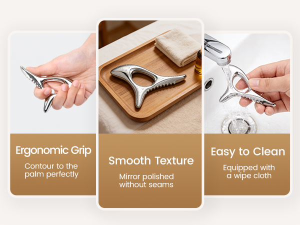stainless steel gua sha