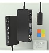 Microsoft Surface Dock Triple Display (4K HDMI +VGA), 11 in 1 Surface Pro Docking Station with Po...