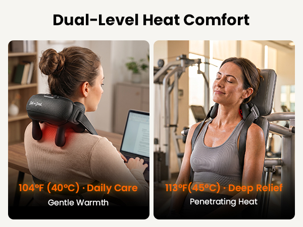 neck massager with heat