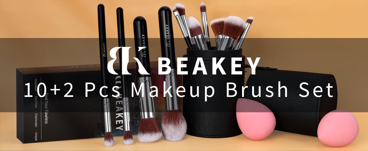 1 Makeup Brushes Premium Synthetic Foundation Face Brush Eyeshadow Kabuki Blush Brush gifts for mom