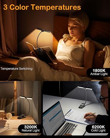 Clip On Book Reading Light