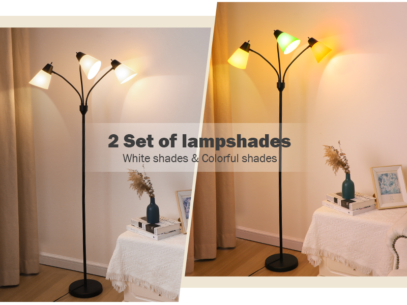 colorful floor lamp