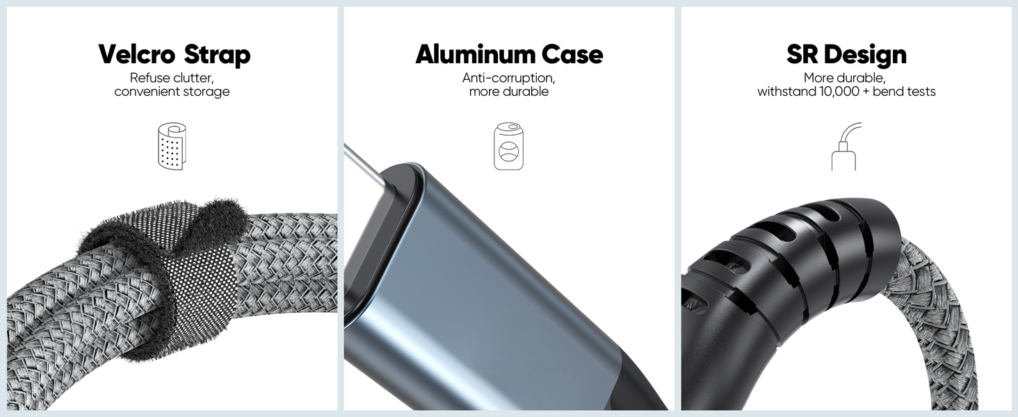 usb c cable data transfer and charge