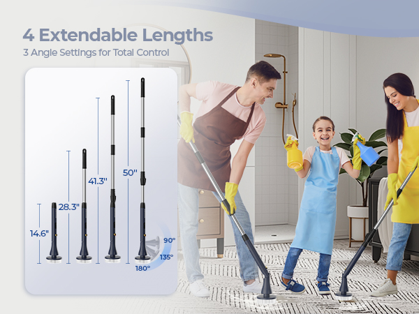 electric scrubber for cleaning