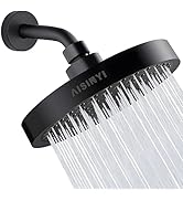 AISINYI High Pressure Rainfall Shower Head, 6 Inches Luxury Modern Showerhead with Perfect Adjust...