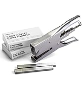 Officemate Classic Plier Stapler Bundle with 10,000 Staples, Metal, Silver (97768)
