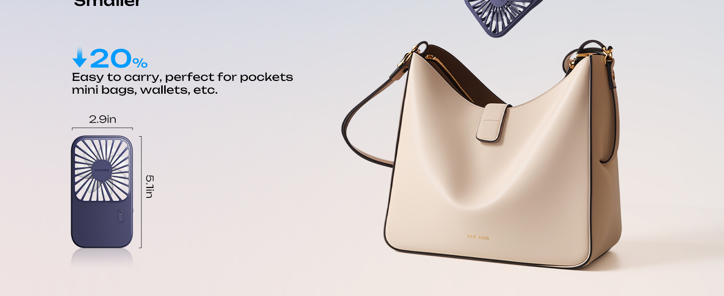 portable hand held fan